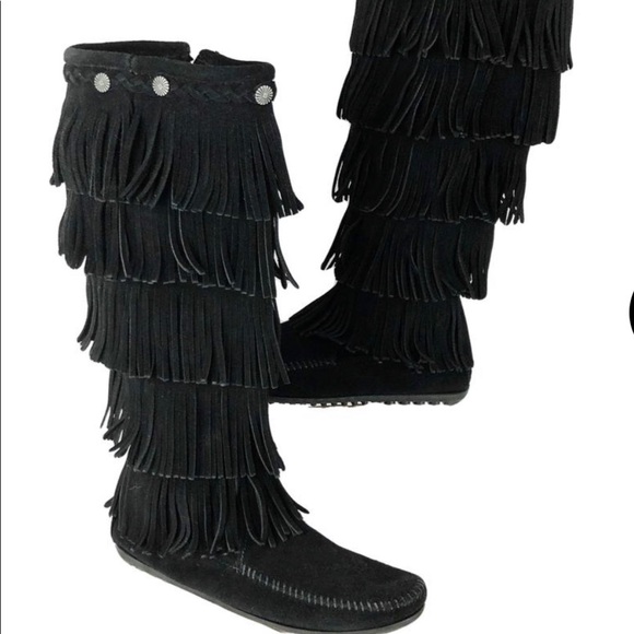 minnetonka tall boots